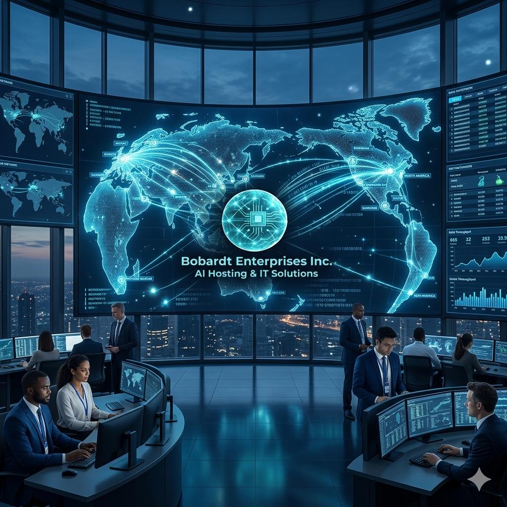 Bobardt Enterprises Inc. — Global AI infrastructure and network operations center